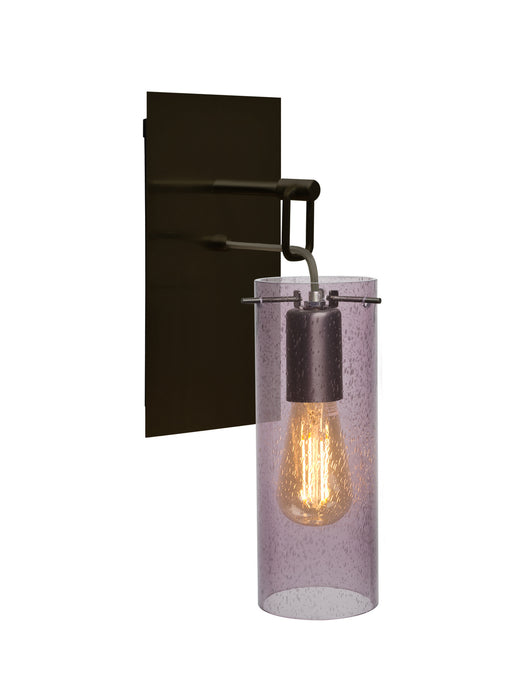 Besa 1WP-JUNI10PL-EDIL-BR One Light Wall Sconce, Bronze