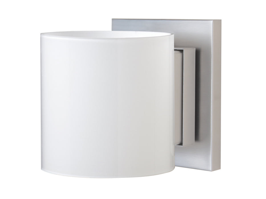 Besa 1WS-718006-SN One Light Wall Sconce, Satin Nickel