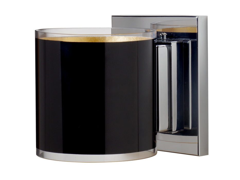 Besa 1WS-7180GF-CR One Light Wall Sconce, Chrome