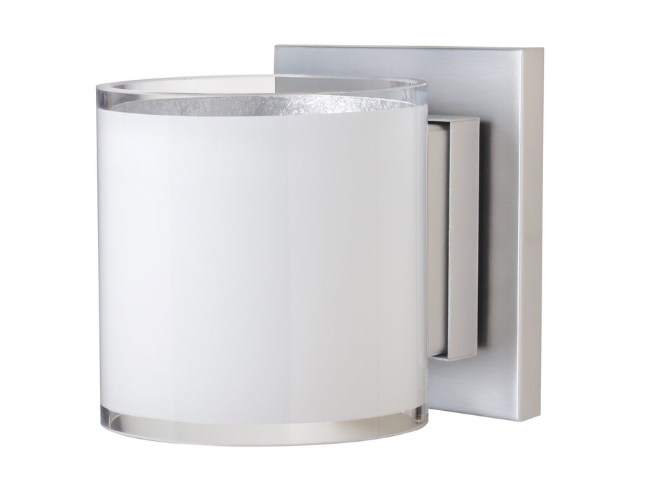 Besa 1WS-7180SF-SN One Light Wall Sconce, Satin Nickel