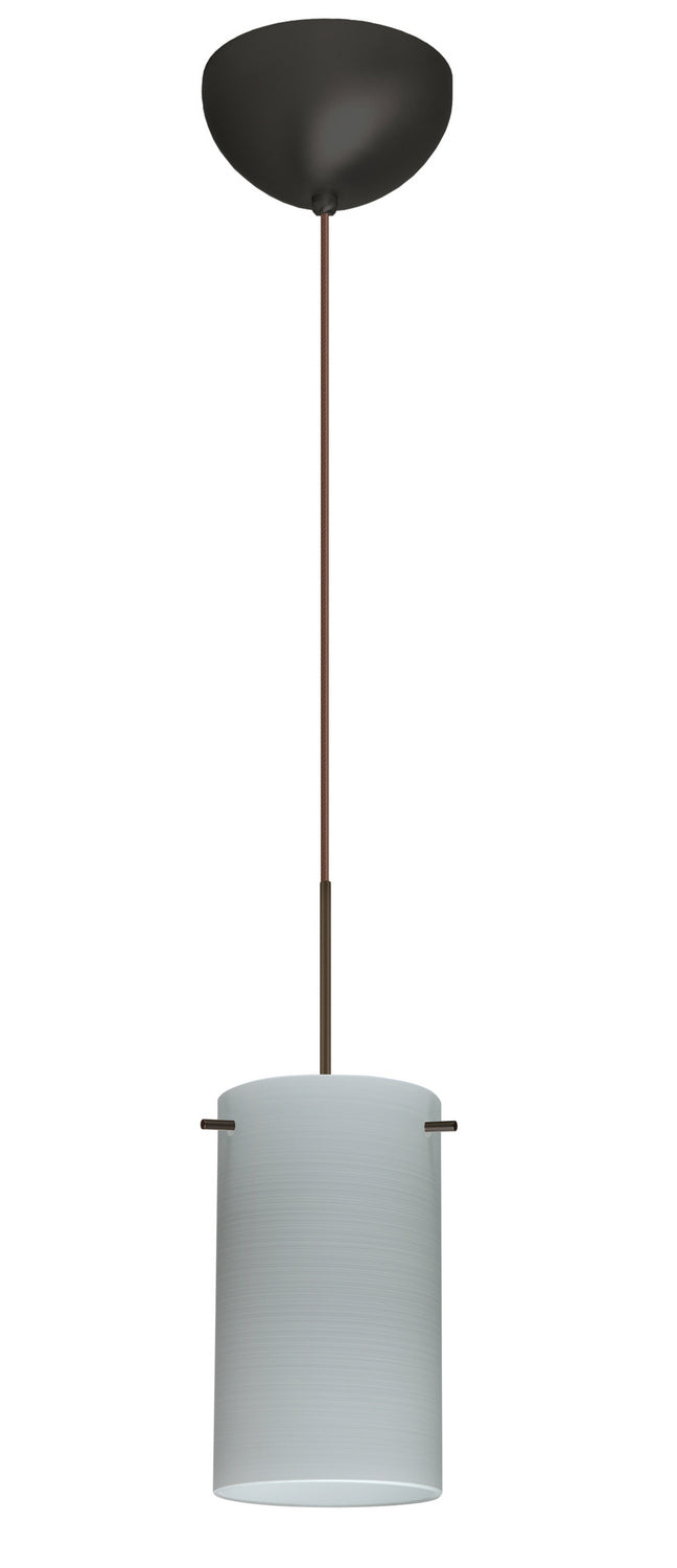 Besa 1XC-4404KR-LED-BR One Light Pendant, Bronze