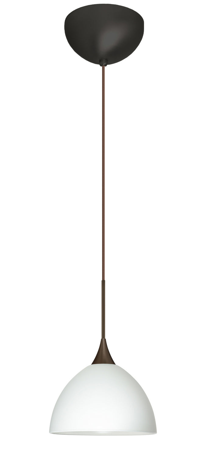 Besa 1XC-467907-LED-BR One Light Pendant, Bronze