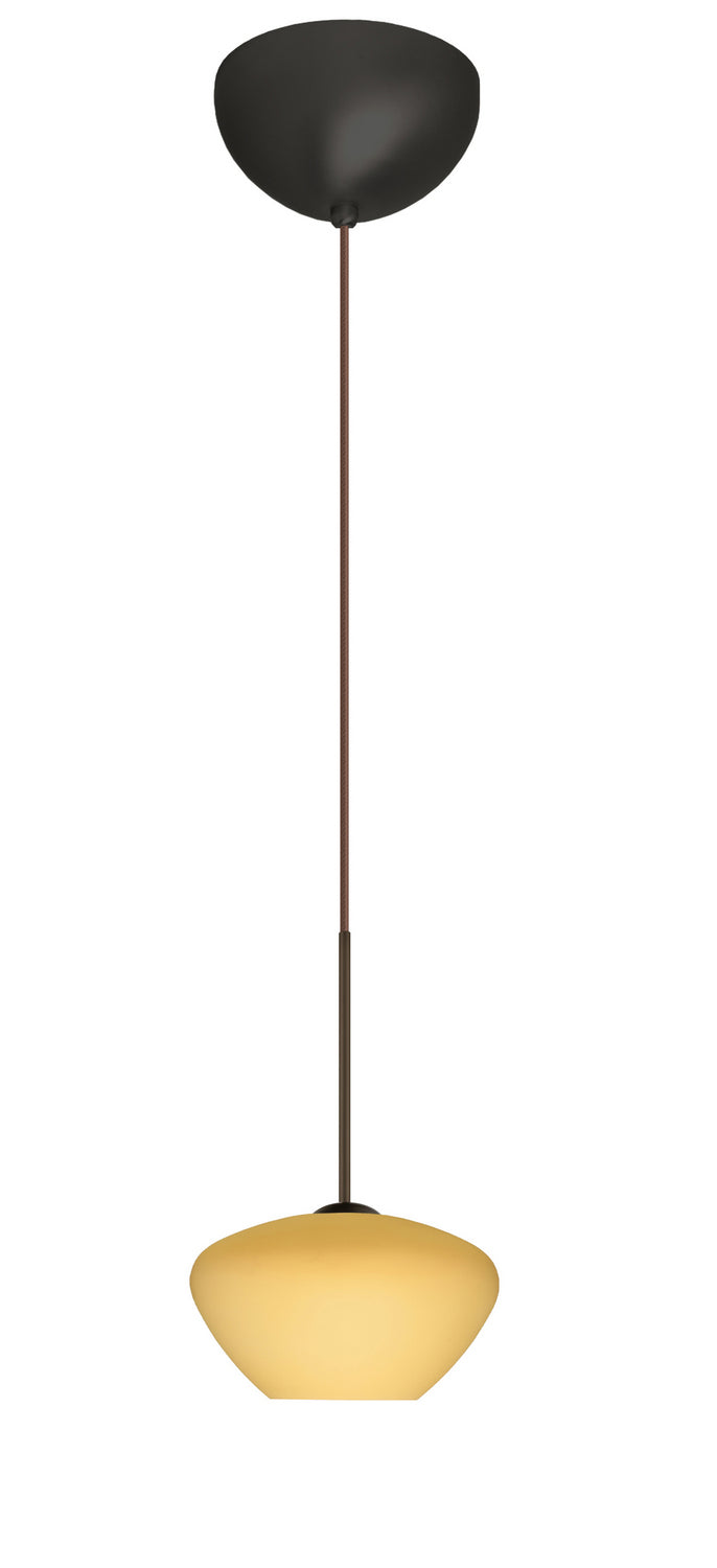 Besa 1XC-5410VM-BR One Light Pendant, Bronze