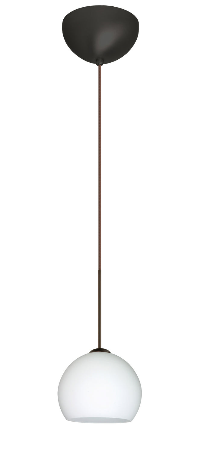 Besa 1XC-565807-LED-BR One Light Pendant, Bronze