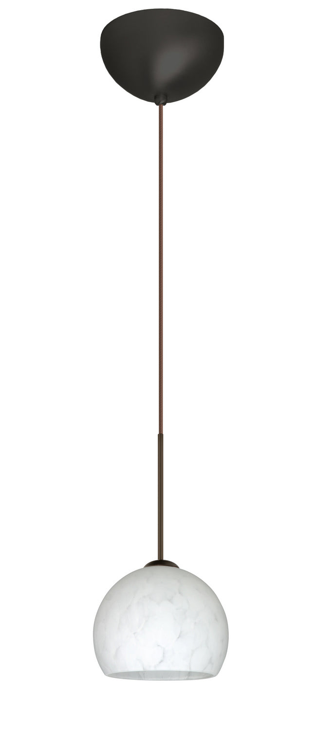 Besa 1XC-565819-LED-BR One Light Pendant, Bronze