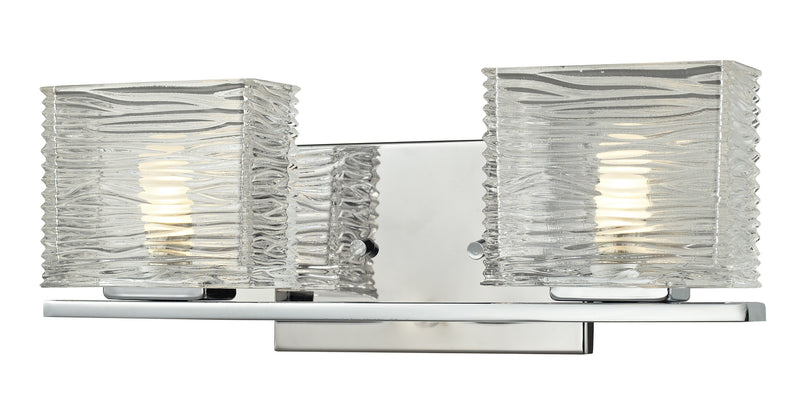 Z-Lite 3025-2V-LED LED Vanity, Chrome