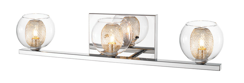 Z-Lite 905-3V-LED LED Vanity, Chrome