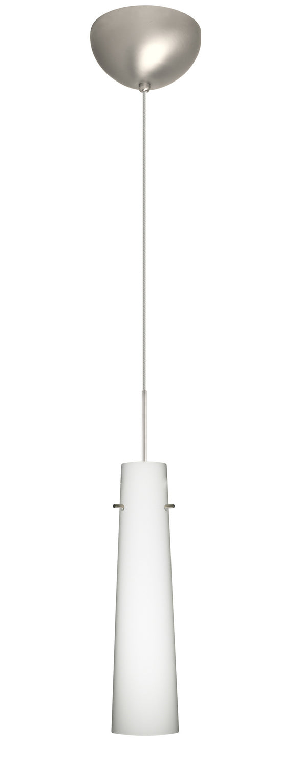Besa 1XC-567407-SN One Light Pendant, Nickel