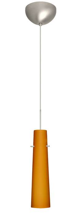 Besa 1XC-567480-LED-SN One Light Pendant, Nickel