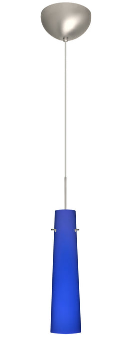 Besa 1XC-5674CM-LED-SN One Light Pendant, Nickel