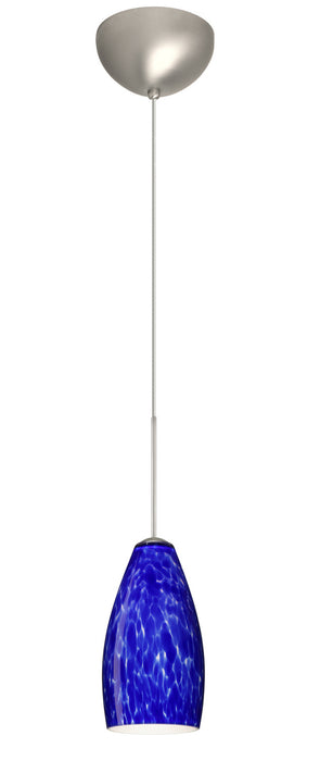 Besa 1XC-719886-SN One Light Pendant, Satin Nickel