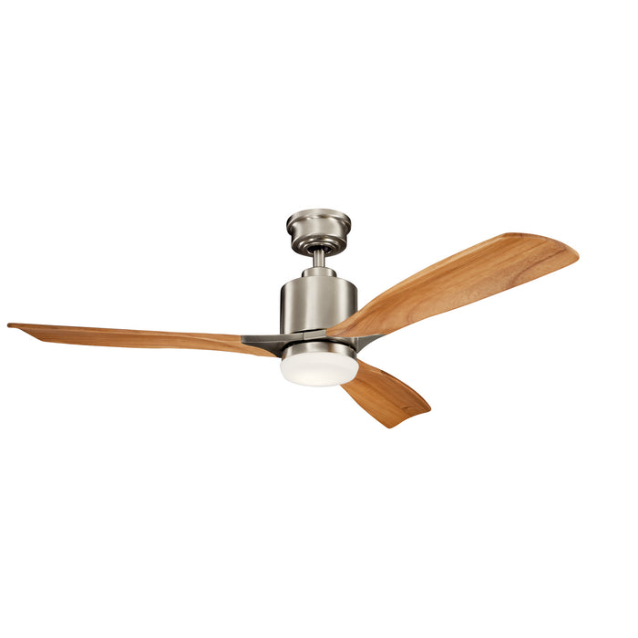 Kichler 300027BSS 52" Ceiling Fan, Brushed Stainless Steel