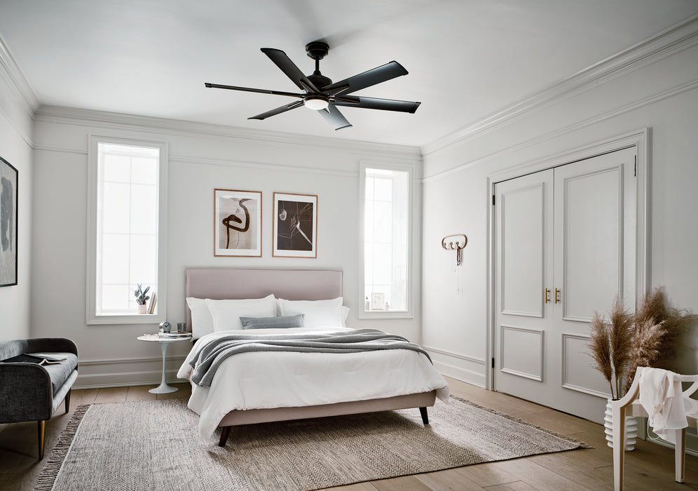 Kichler 300300OZ 60" Ceiling Fan, Olde Bronze