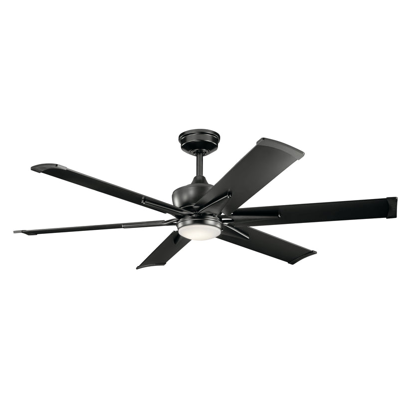 Kichler 300300SBK 60" Ceiling Fan, Satin Black