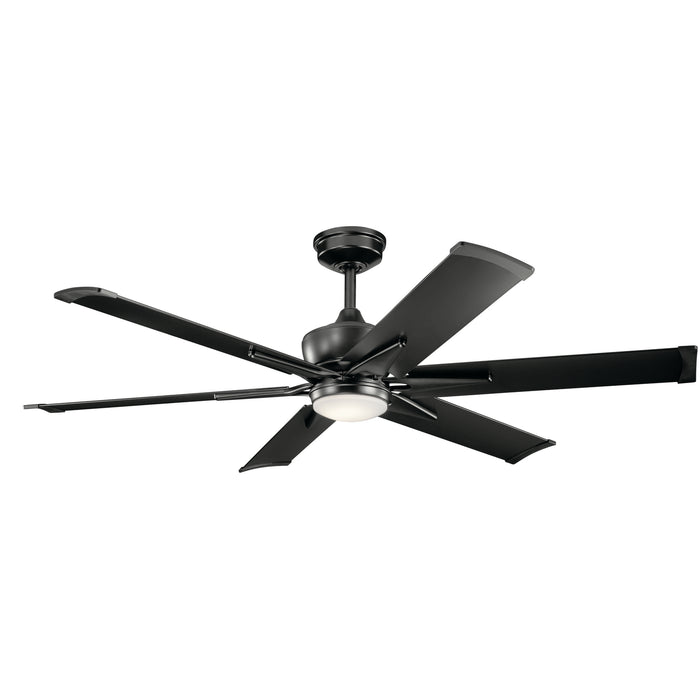 Kichler 300300SBK 60" Ceiling Fan, Satin Black