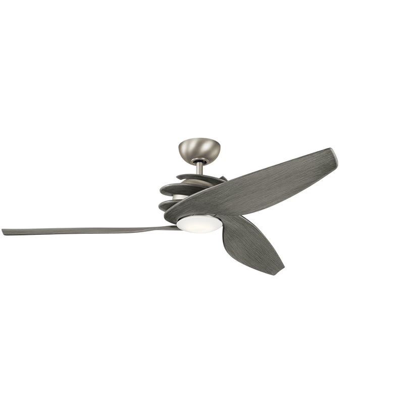 Kichler 300700NI7 62"Ceiling Fan, Brushed Nickel