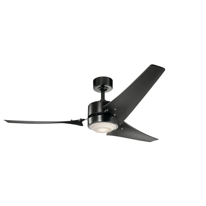 Kichler 310155SBK 60" Ceiling Fan, Satin Black