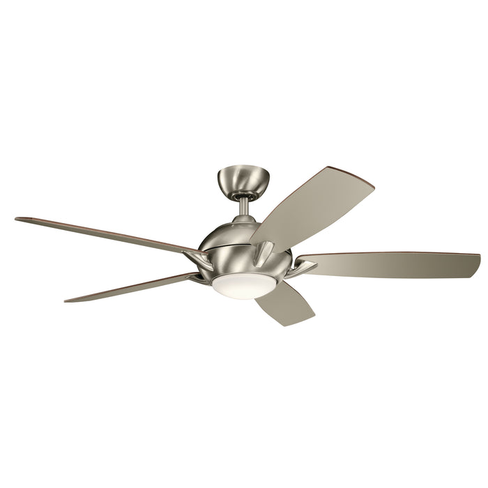 Kichler 330001BSS 54" Ceiling Fan, Brushed Stainless Steel