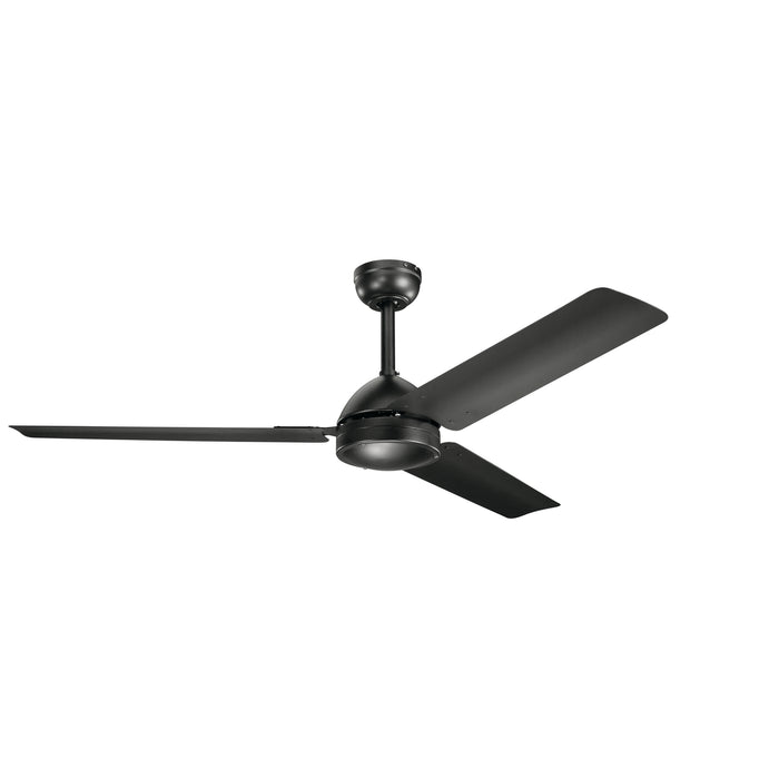 Kichler 330025SBK 56" Ceiling Fan, Satin Black