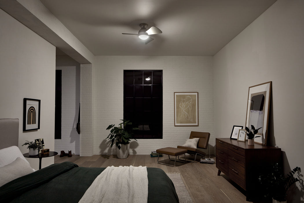 Kichler 330150NI 34" Ceiling Fan, Brushed Nickel