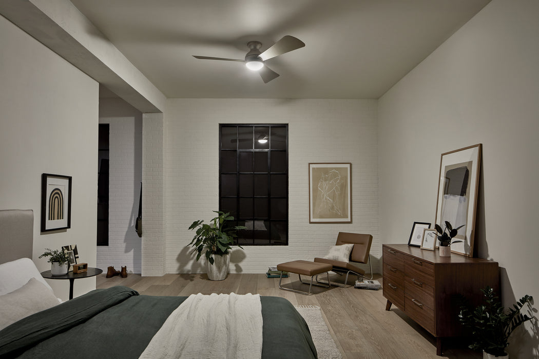 Kichler 330152NI 54" Ceiling Fan, Brushed Nickel