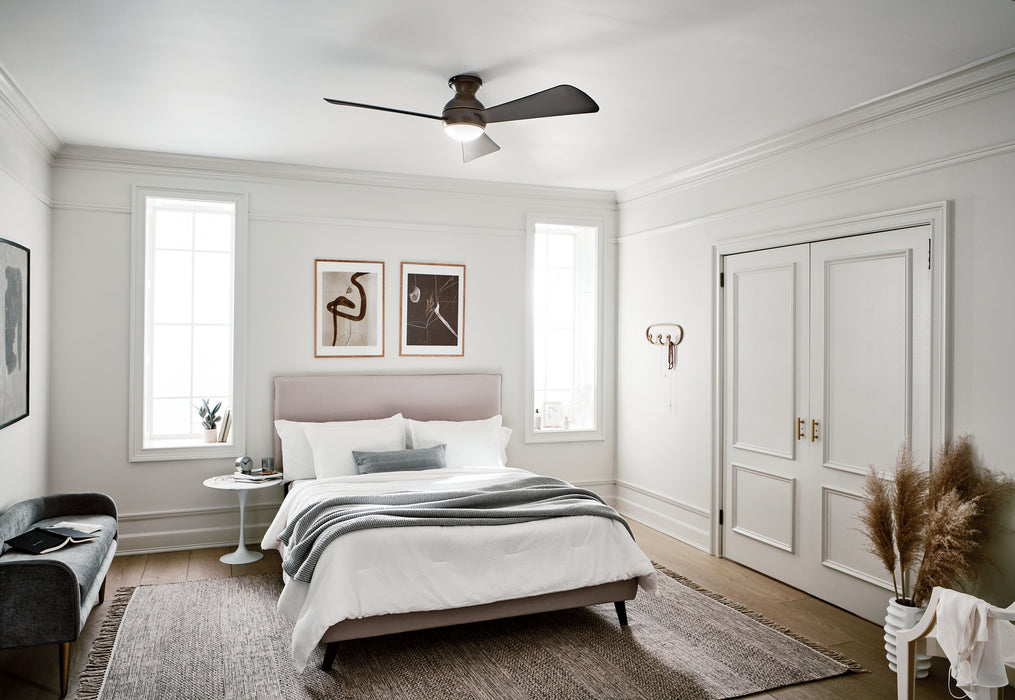 Kichler 330152OZ 54" Ceiling Fan, Olde Bronze