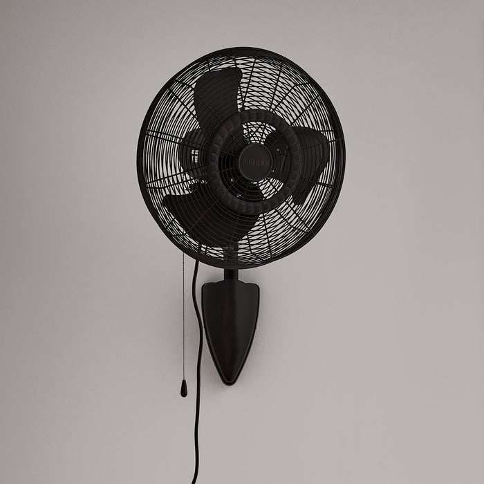 Kichler 339218SNB 18"Wall Fan, Satin Natural Bronze