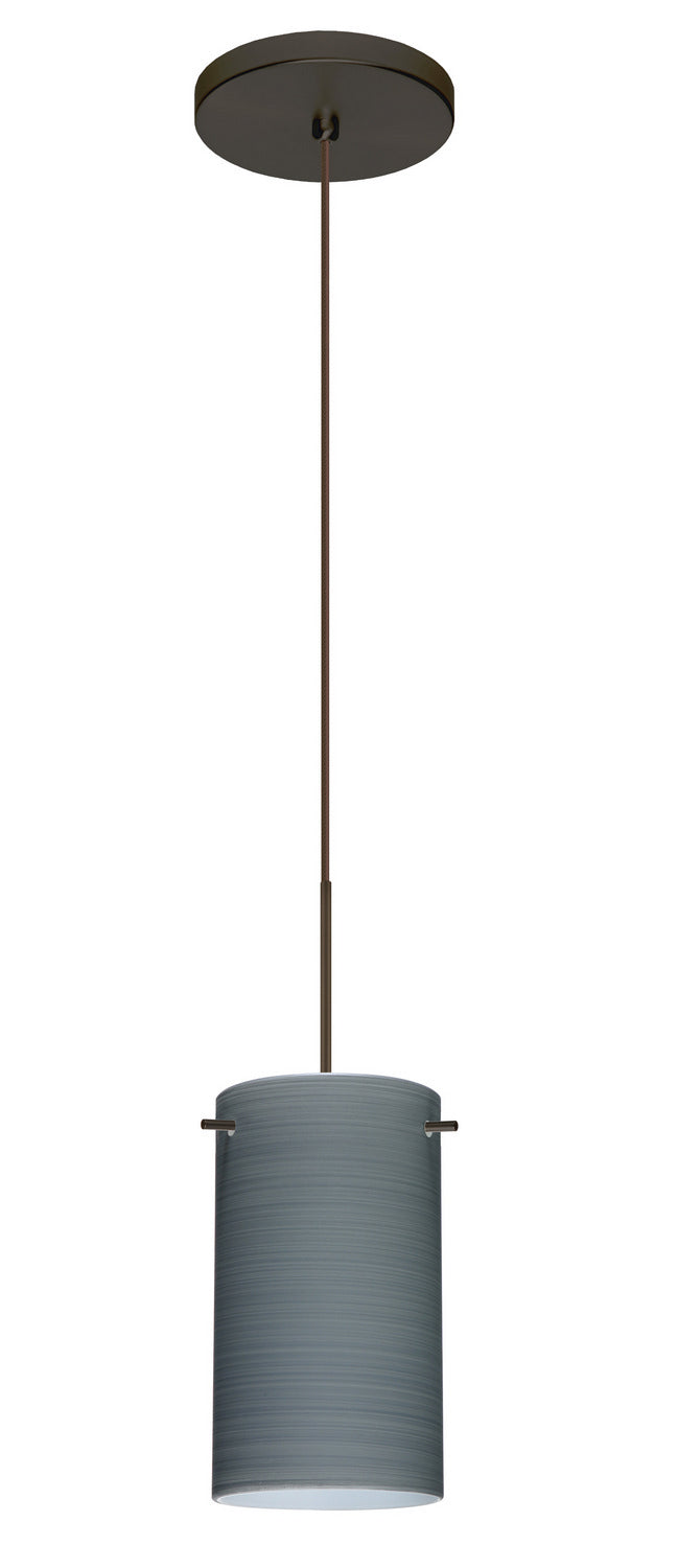 Besa 1XT-4404TN-BR One Light Pendant, Bronze
