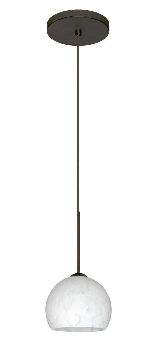 Besa 1XT-565819-BR One Light Pendant, Bronze