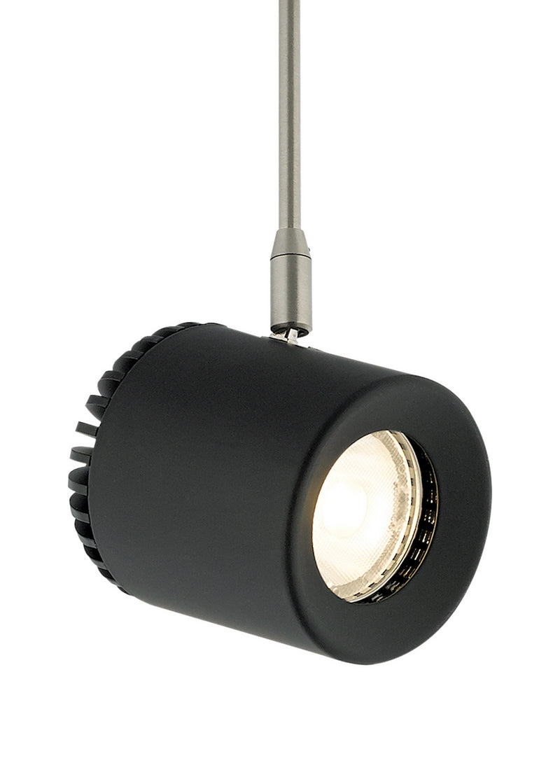Visual Comfort Modern 700FJBRK8302003B LED Head, Black