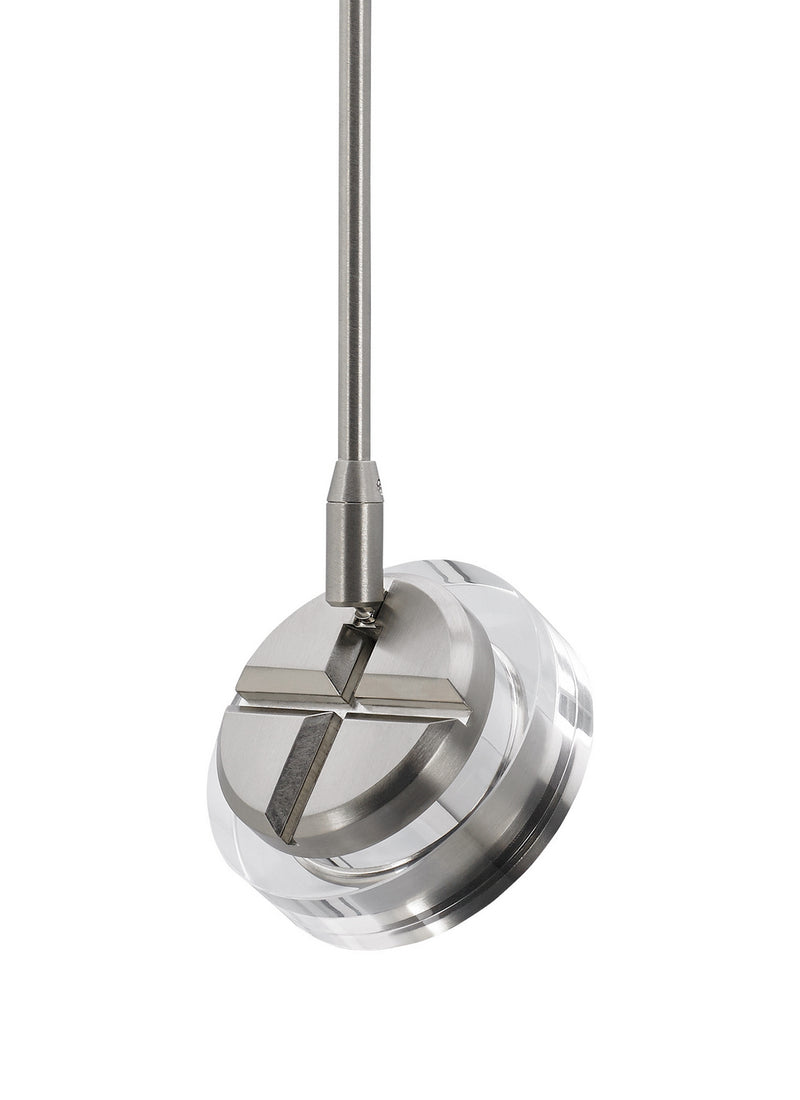 Visual Comfort Modern 700FJBRM9303005CS LED Head, Satin Nickel