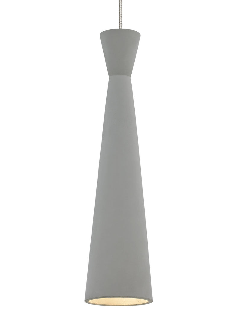 Visual Comfort Modern 700FJWDSCS-LED930 LED Pendant, Satin Nickel