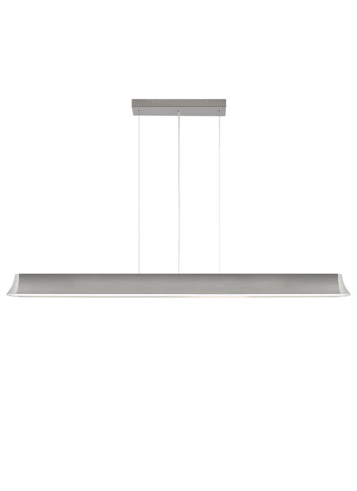 Visual Comfort Modern 700LSZHN49S-LED277 LED Linear Suspension, Satin Nickel