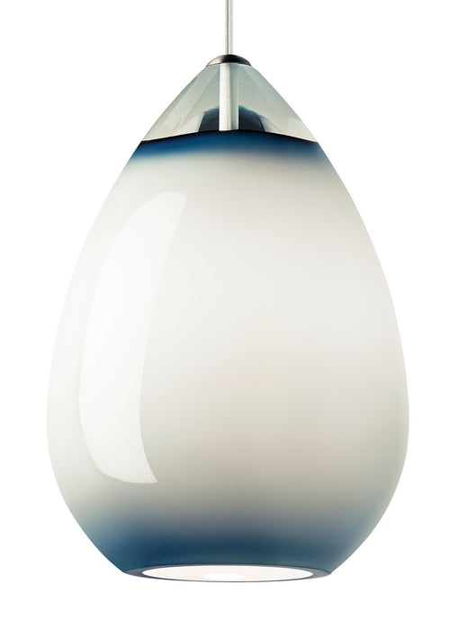 Visual Comfort Modern 700TDALIGPUS One Light Pendant, Satin Nickel