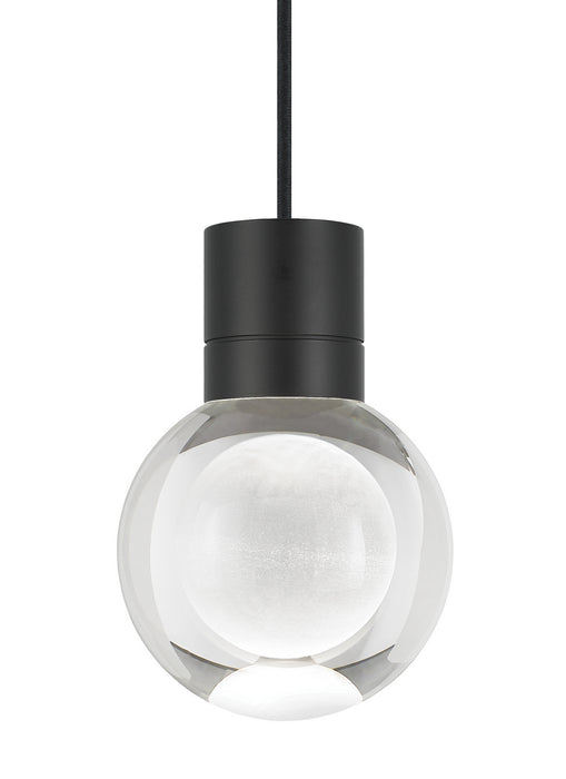 Visual Comfort Modern 700TDMINAP1CBB-LED930 LED Pendant, Black