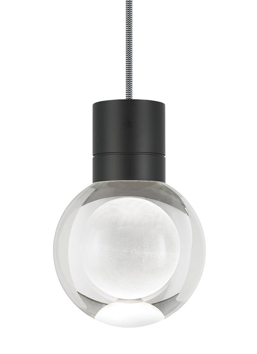 Visual Comfort Modern 700TDMINAP1CIB-LED922 LED Pendant, Black