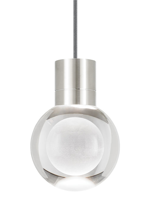 Visual Comfort Modern 700TDMINAP1CIS-LEDWD LED Pendant, Satin Nickel