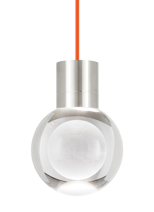 Visual Comfort Modern 700TDMINAP1COS-LEDWD LED Pendant, Satin Nickel