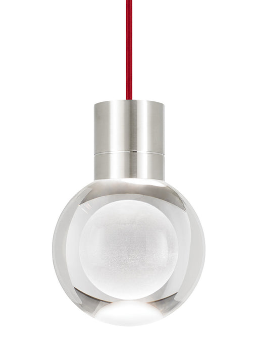 Visual Comfort Modern 700TDMINAP1CRS-LED930 LED Pendant, Satin Nickel