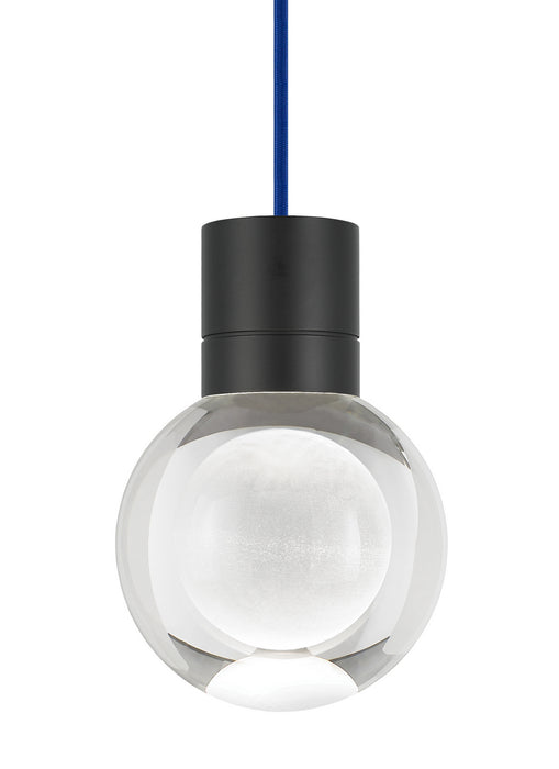Visual Comfort Modern 700TDMINAP1CUB-LED930 LED Pendant, Black