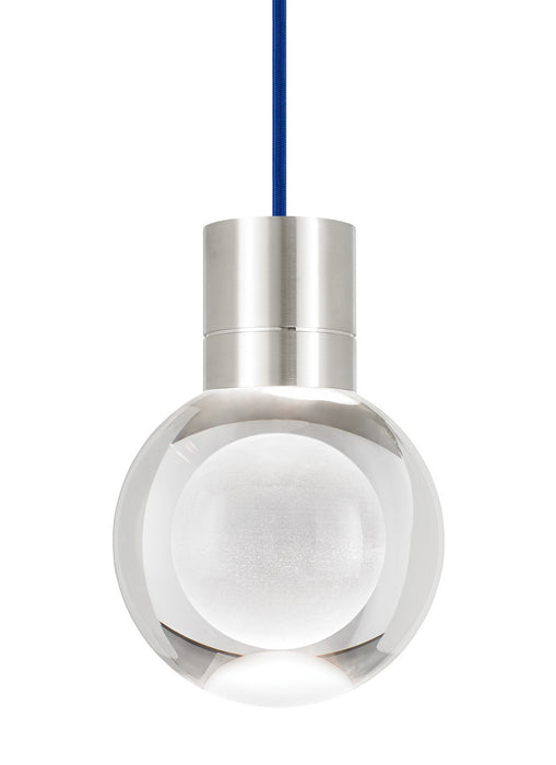 Visual Comfort Modern 700TDMINAP1CUS-LED930 LED Pendant, Satin Nickel