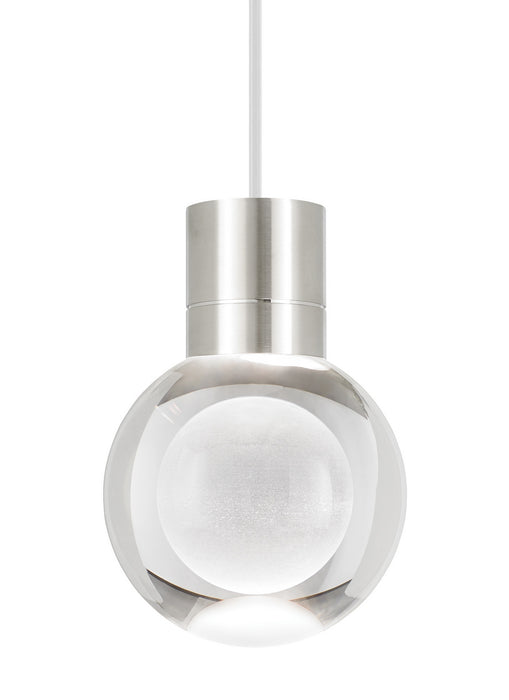 Visual Comfort Modern 700TDMINAP1CWS-LEDWD LED Pendant, Satin Nickel