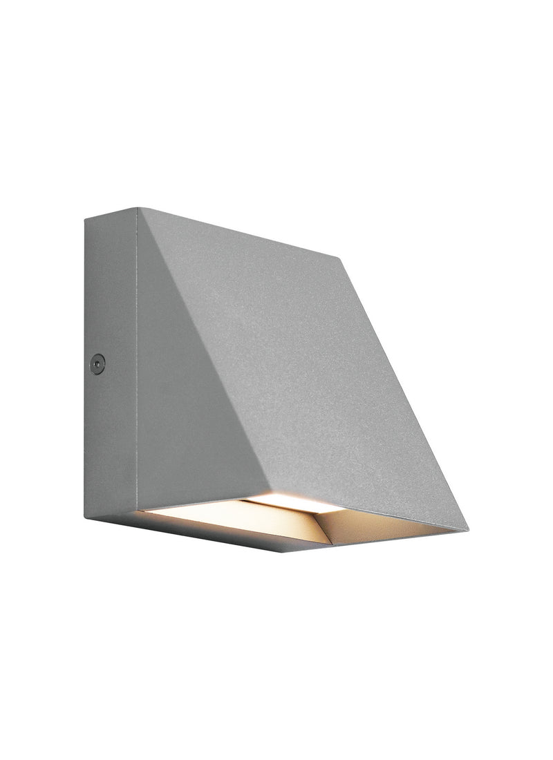 Visual Comfort Modern 700WSPITSI-LED830-277 LED Outdoor Wall Mount, Silver