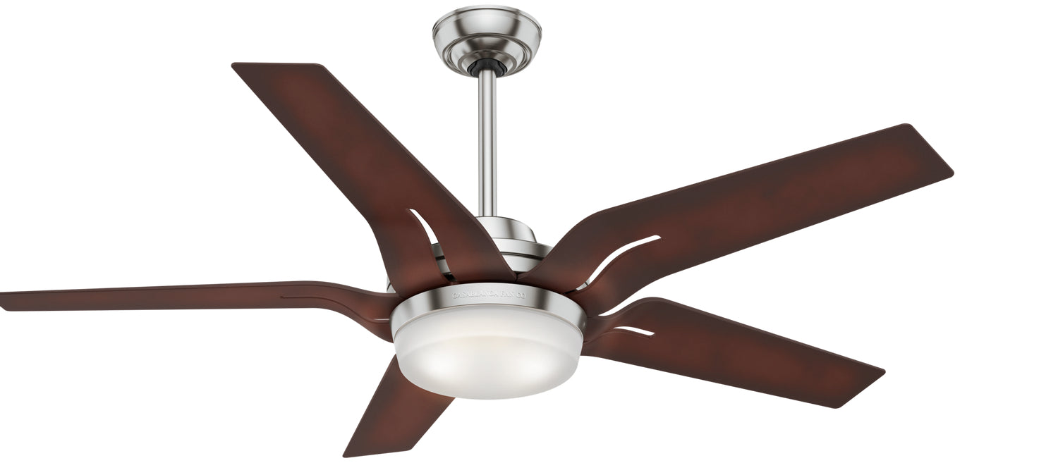 Casablanca 59198 56"Ceiling Fan, Brushed Nickel