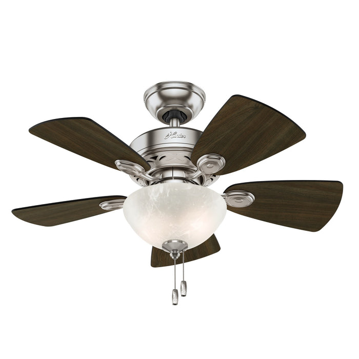 Hunter 52092 34" Ceiling Fan, Brushed Nickel