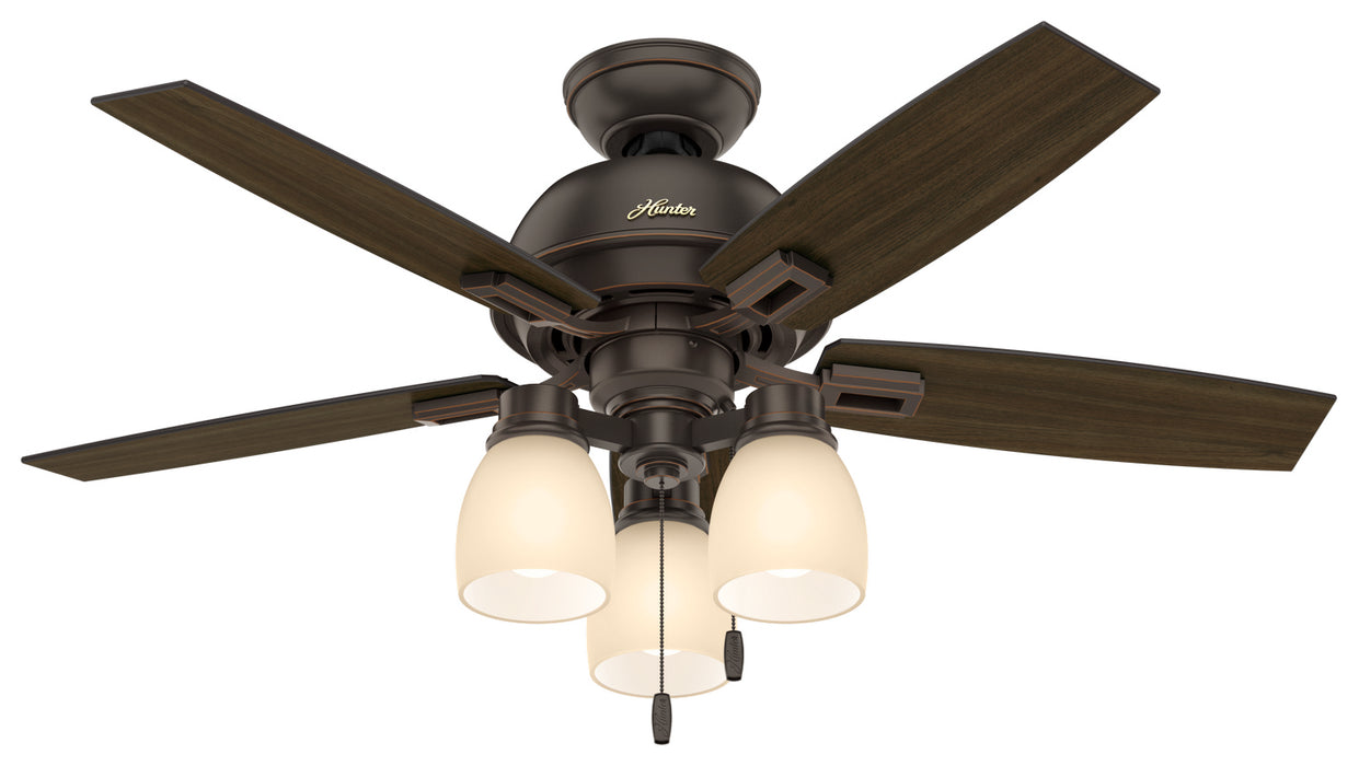 Hunter 52228 44" Ceiling Fan, Onyx Bengal