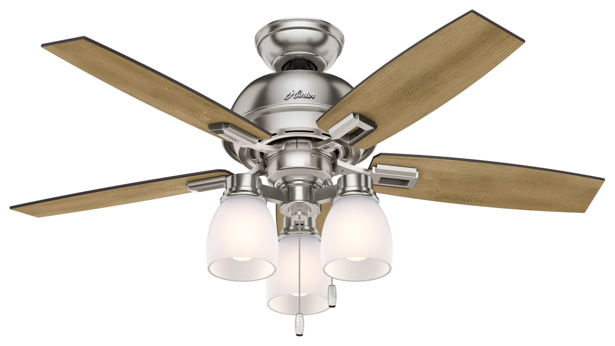 Hunter 52230 44" Ceiling Fan, Brushed Nickel