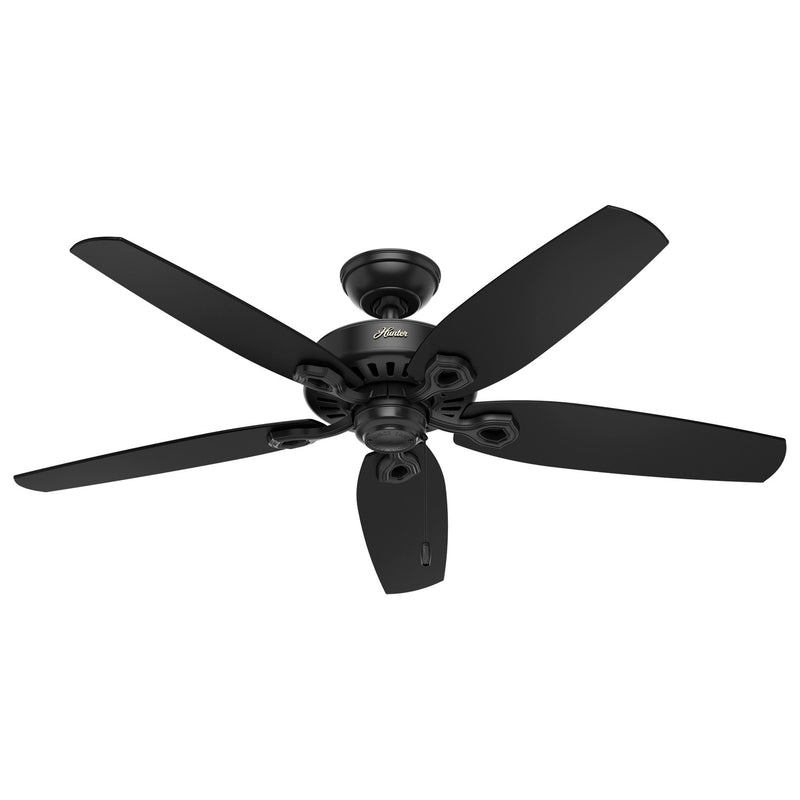 Hunter 53294 52" Ceiling Fan, Matte Black