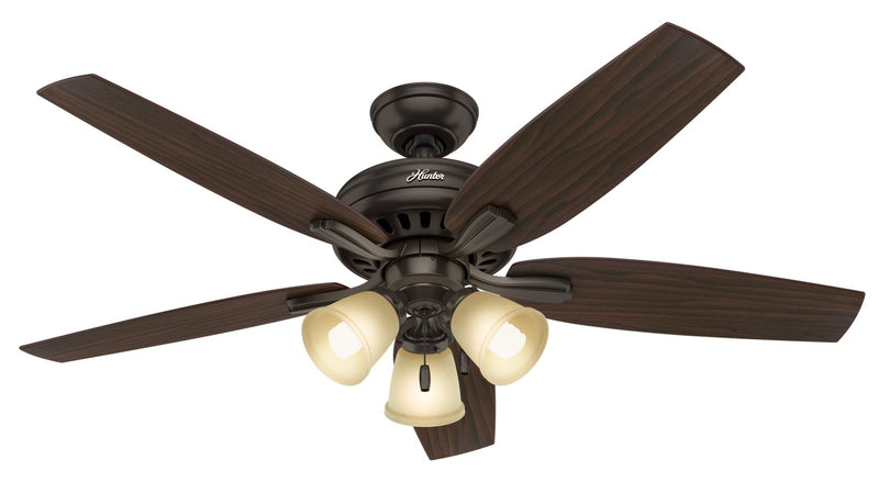 Hunter 53317 52" Ceiling Fan, Premier Bronze