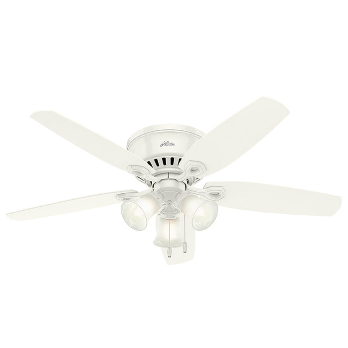 Hunter 53326 52" Ceiling Fan, Snow White